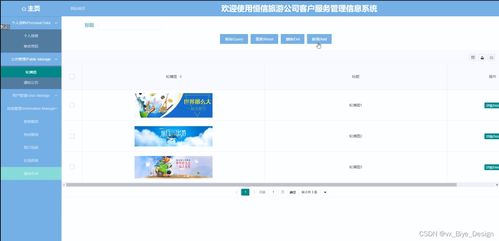 恒信旅游公司客户服务管理信息系统的设计与实现